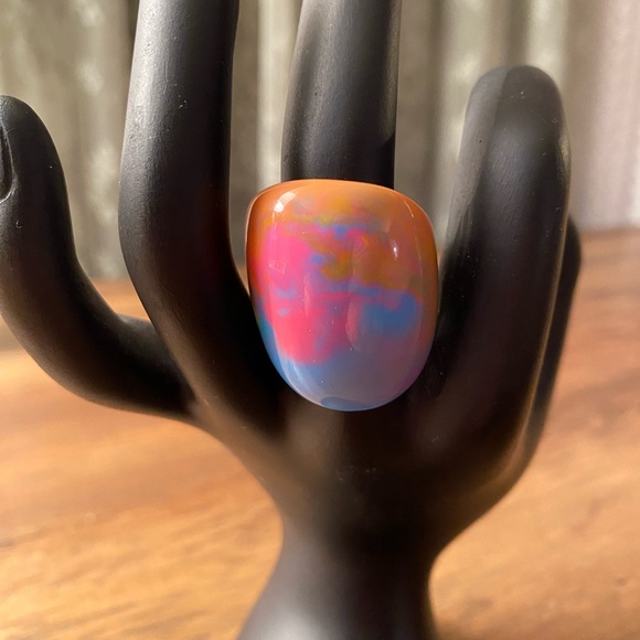 Colorful Statement Ring - Picture 2 of 6